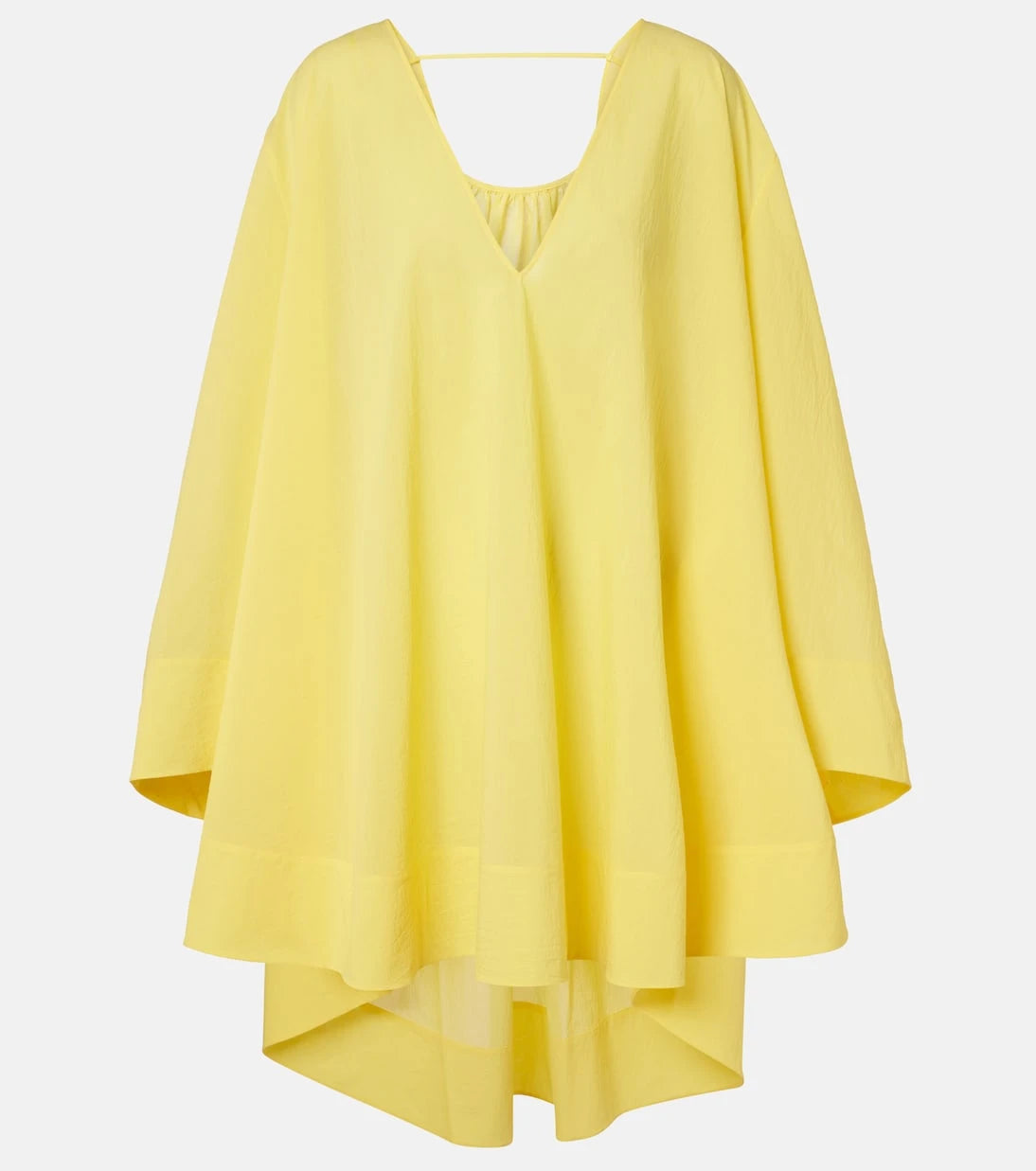 Jacquemus - Paysan cotton-blend poplin minidress