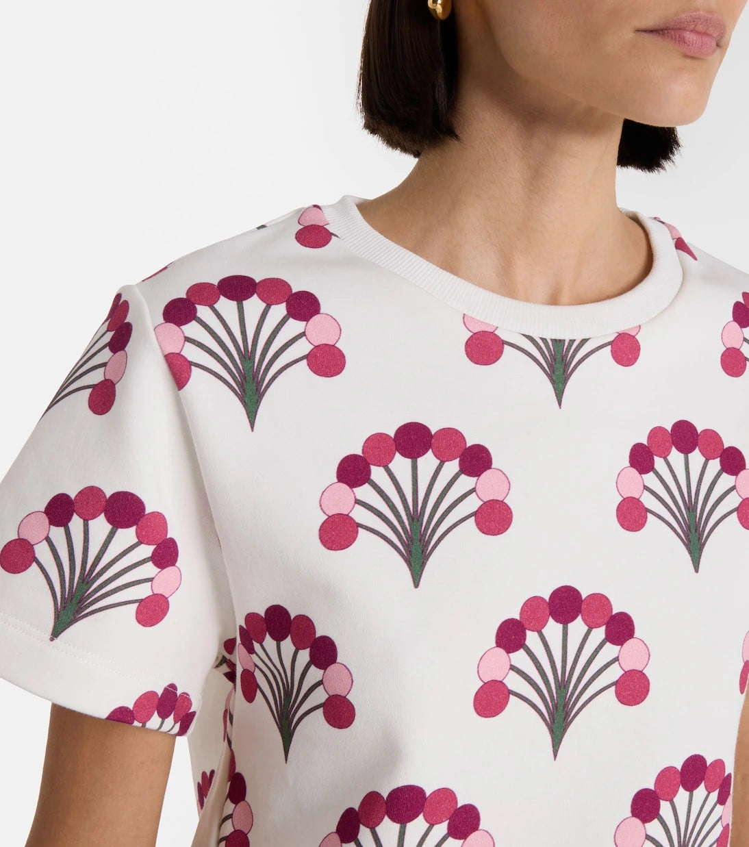 La DoubleJ - La Scala printed cotton jersey T-shirt