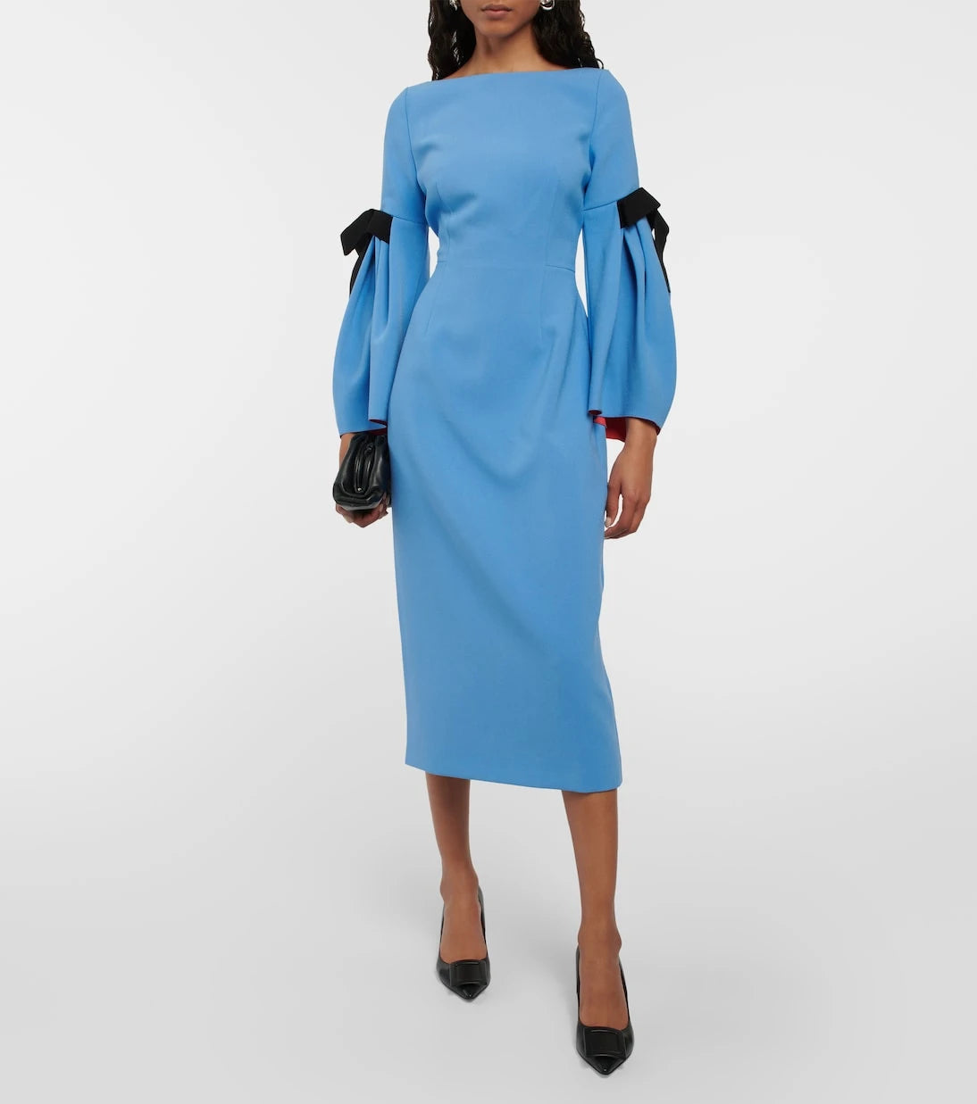 Roksanda - Venturi crêpe midi dress