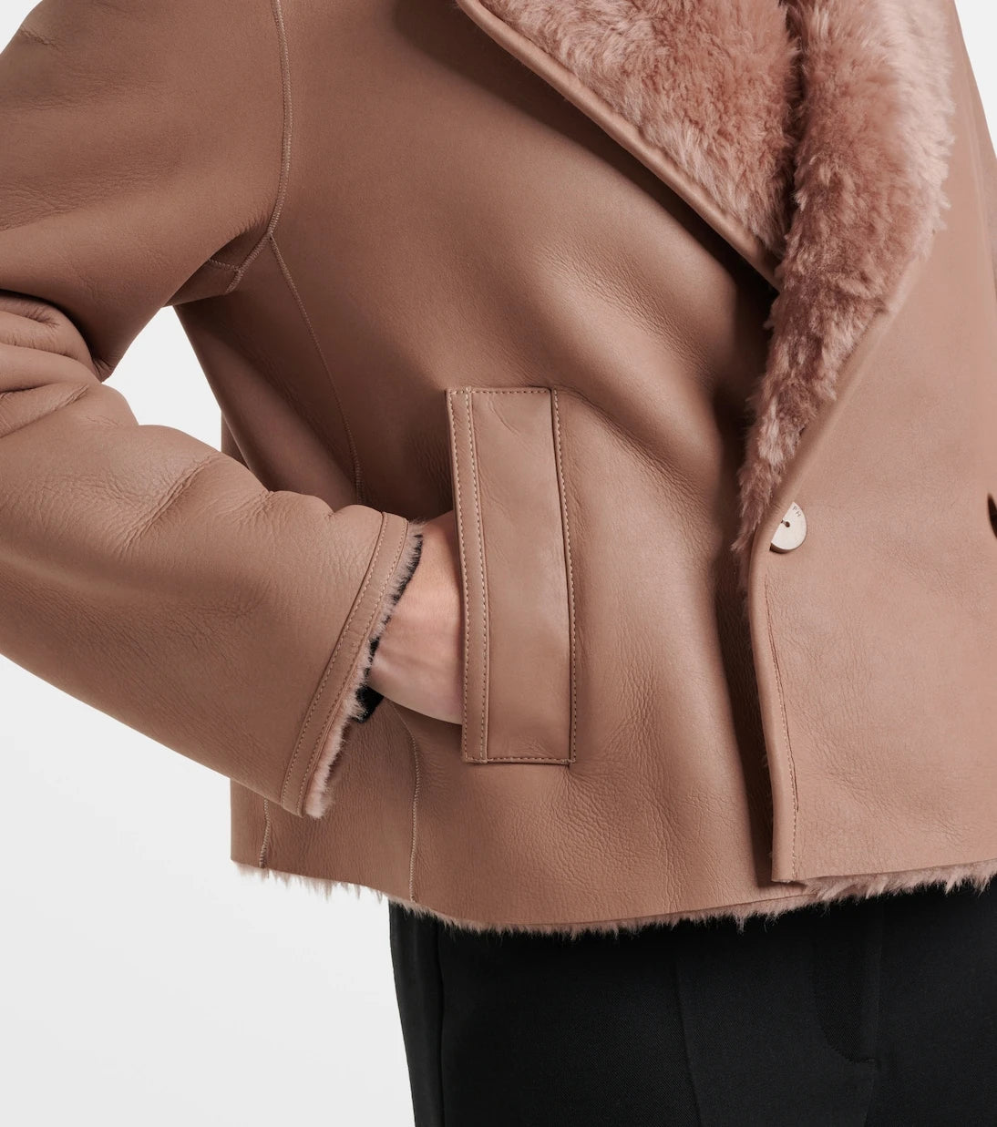 Joseph - Rousse shearling jacket