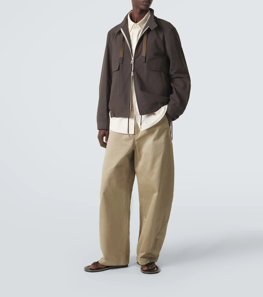 Sacai - Zip-up technical jacket