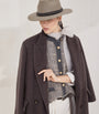 Virgin Wool-Cashmere Belted Trench Coat