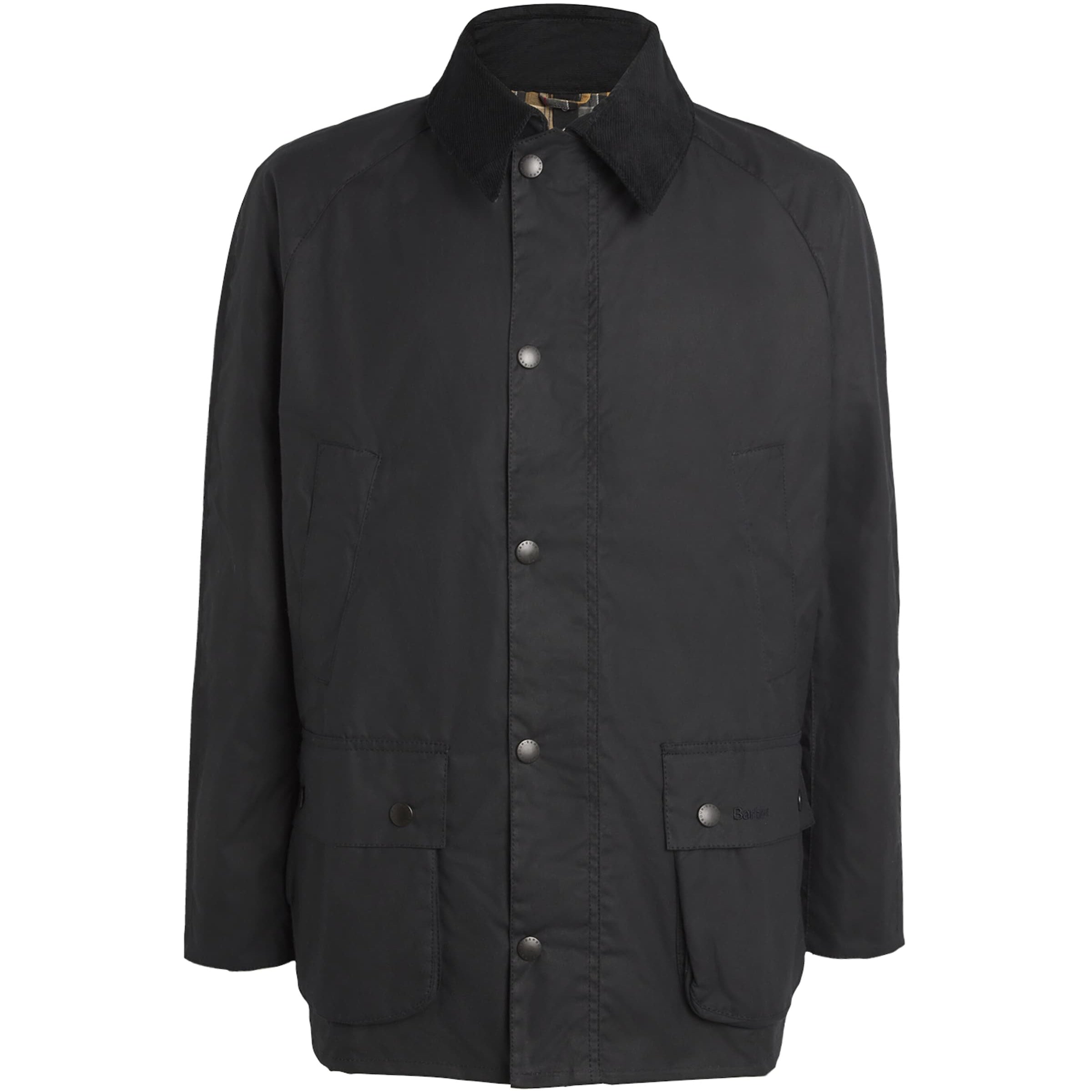Barbour Navy Waxed Ashby Jacket