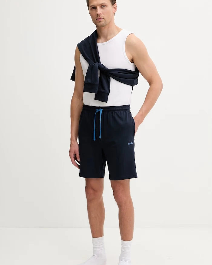 BOSS домашен къс панталон мъжки от памук с еластан Mix&Match Short CW