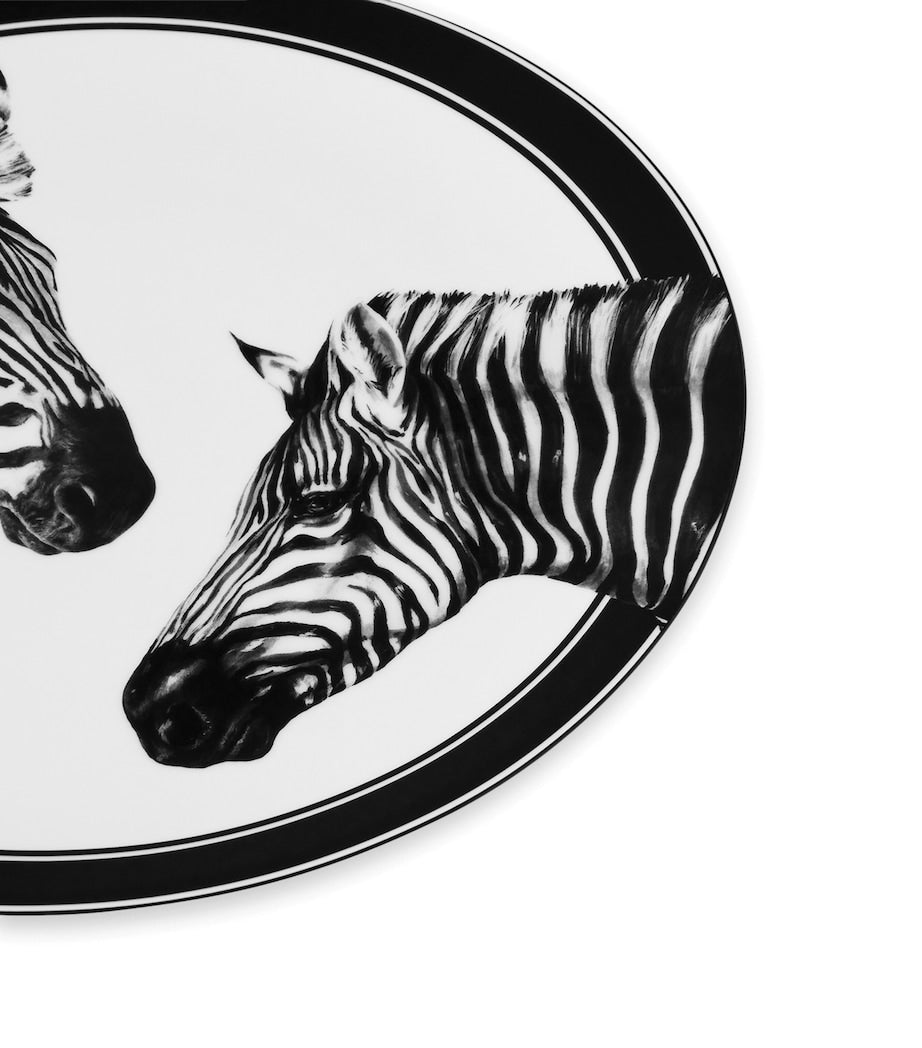 Dolce & Gabbana Casa Porcelain Zebra Charger Plate (31cm)