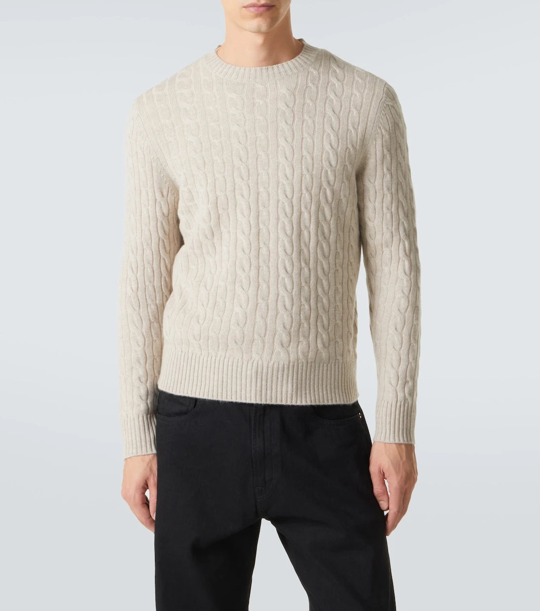 Arch4 - Cable-knit cashmere sweater