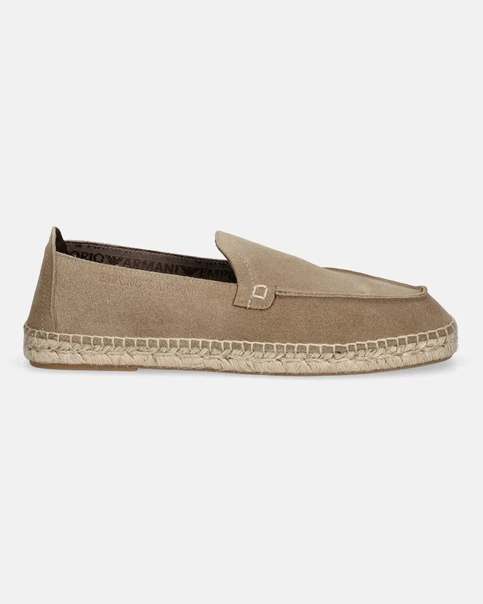 Emporio Armani Erkek Süet Espadril