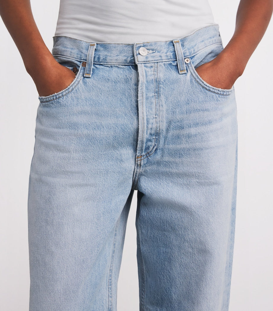 AGOLDE Blue The Low-Slung Baggy Jeans