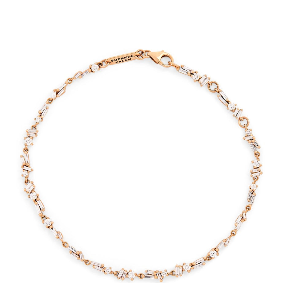 Rose Gold and Diamond Sparkler Bracelet