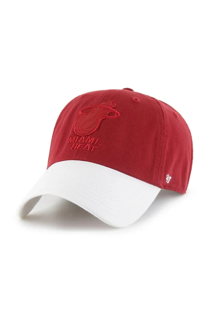Pamuklu siperlikli şapka 47 brand NBA Miami Heat '47 x Tommy Hilfiger