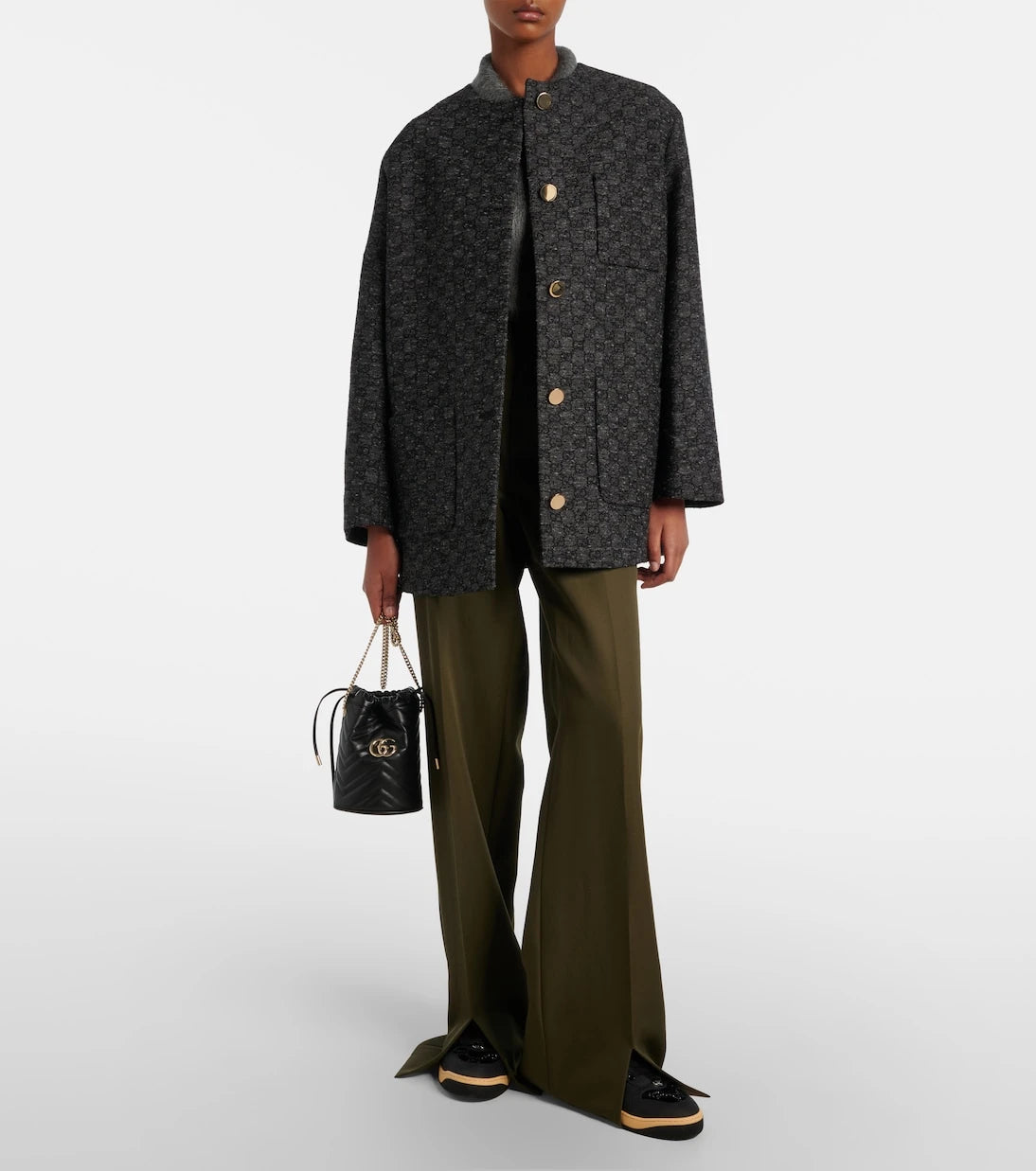 Gucci - Screener leather sneakers