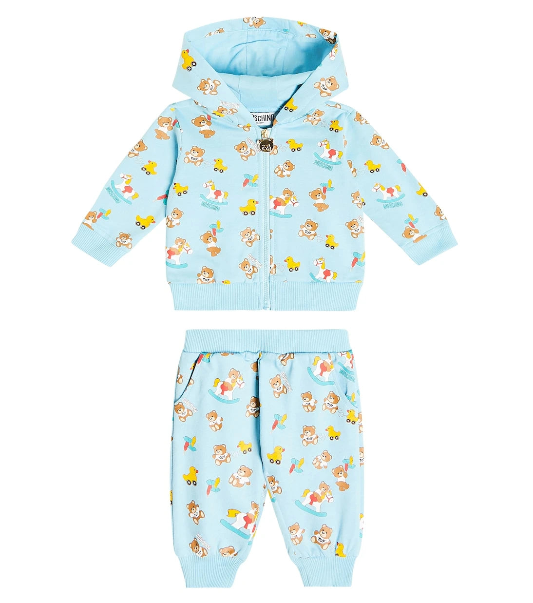 Moschino Kids - Baby printed cotton jersey tracksuit