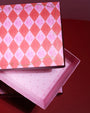 Dinossi - Pink Checkered Gift Box
