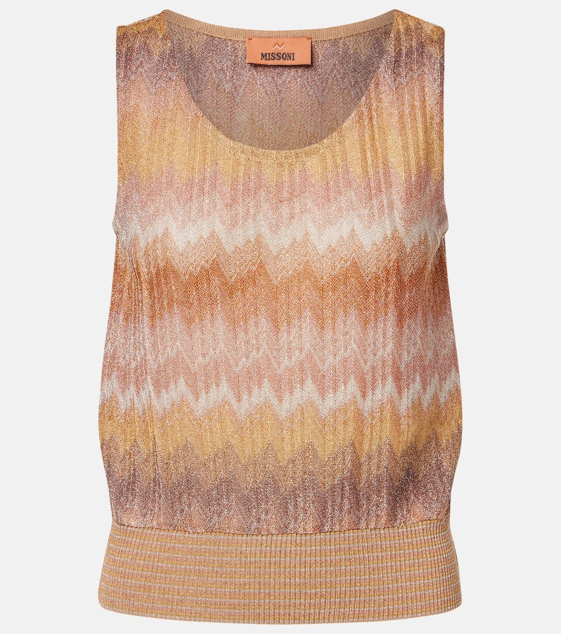 Missoni - Zigzag lamé top