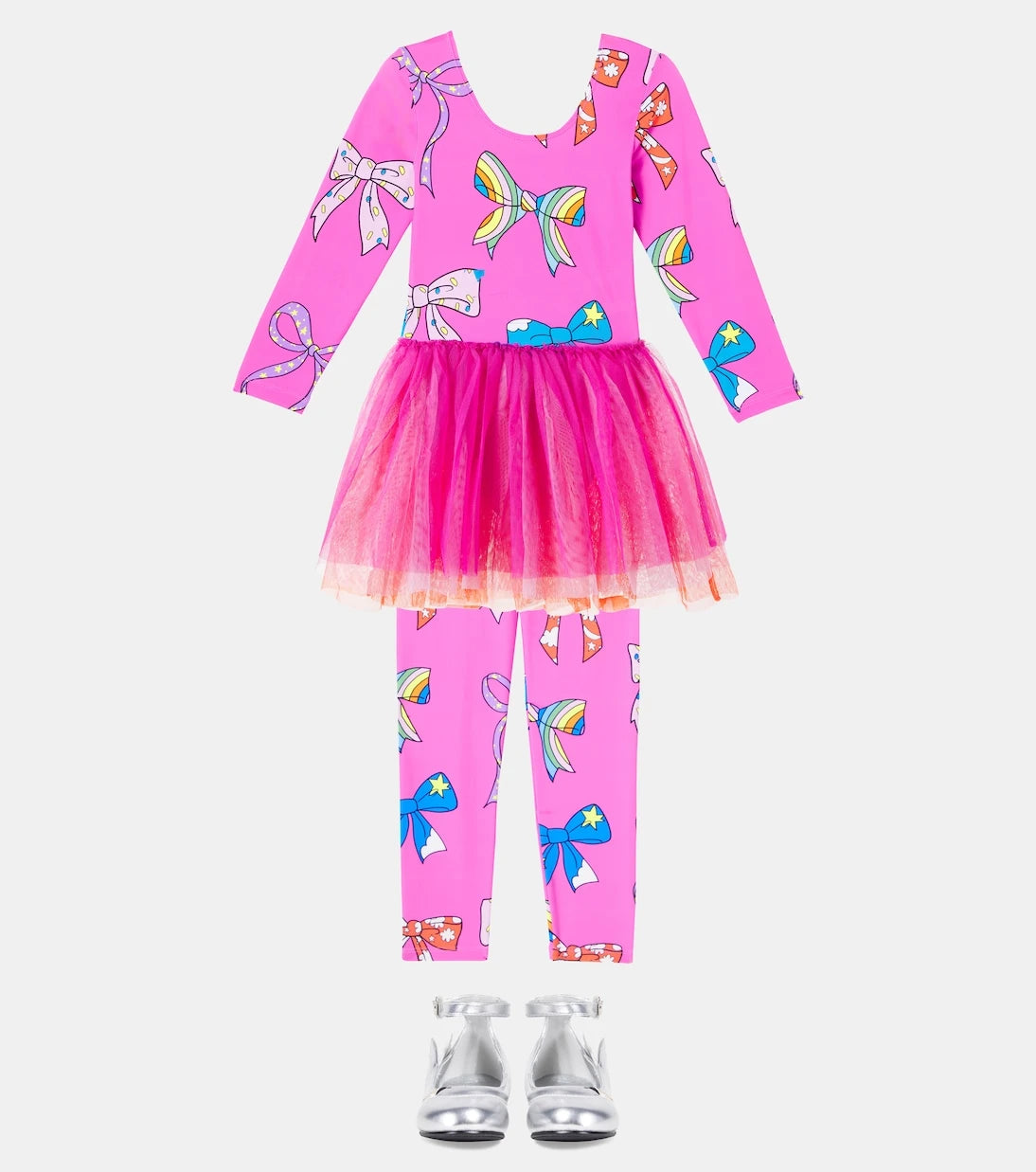 Stella McCartney Kids - Printed tulle dress