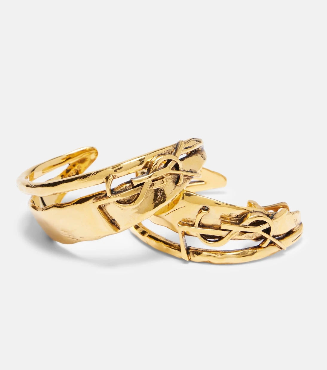 Saint Laurent - Cassandre Large clip-on earrings
