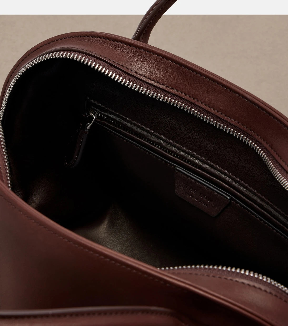 The Row - Agnes 12 leather top-handle bag