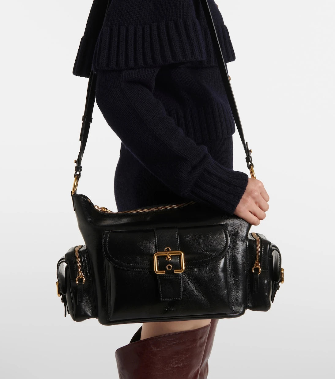 Chloé - Medium leather camera bag