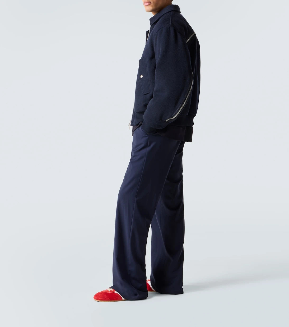 Dries Van Noten - Suede sneakers