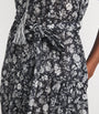 Cotton Floral Selena Midi Dress