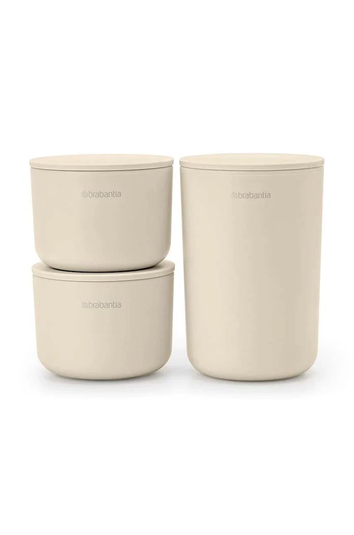 Brabantia Kapaklı Saklama Kapları Seti (3 Parça)