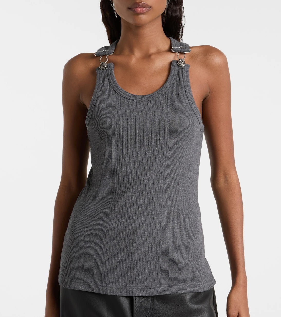 Jean Paul Gaultier - Cotton jersey tank top