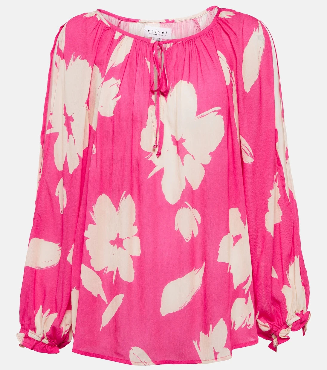 Velvet - Floral blouse