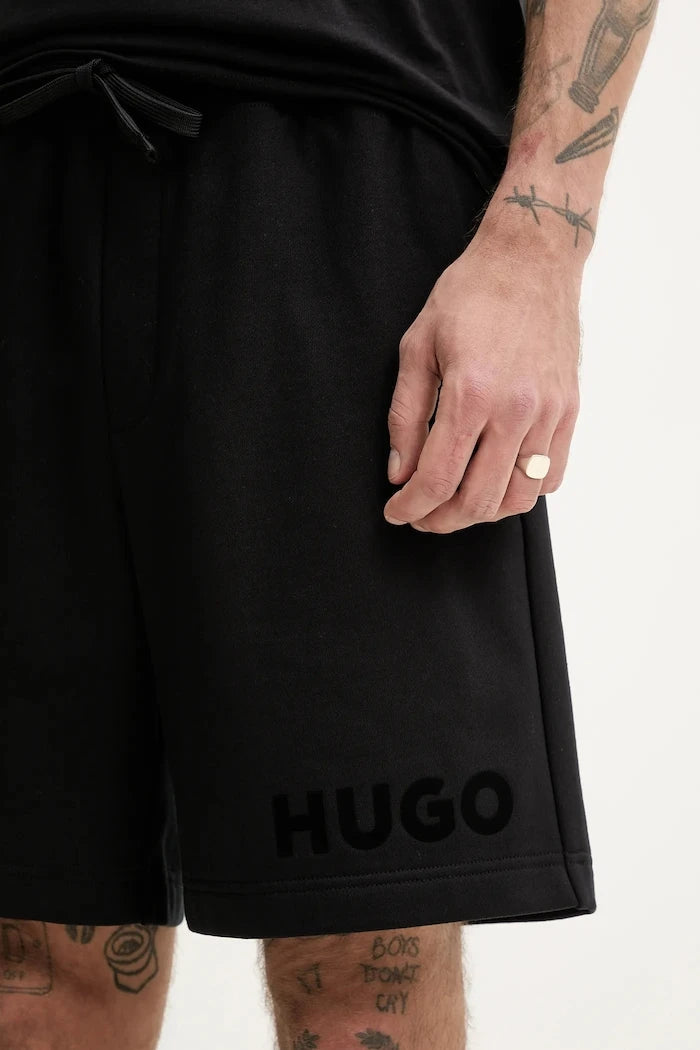 Памучен къс панталон HUGO