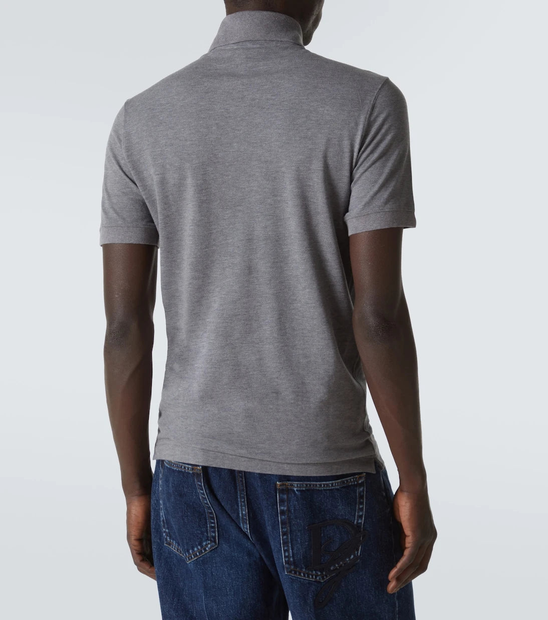 Dolce&Gabbana - Cotton piqué polo shirt