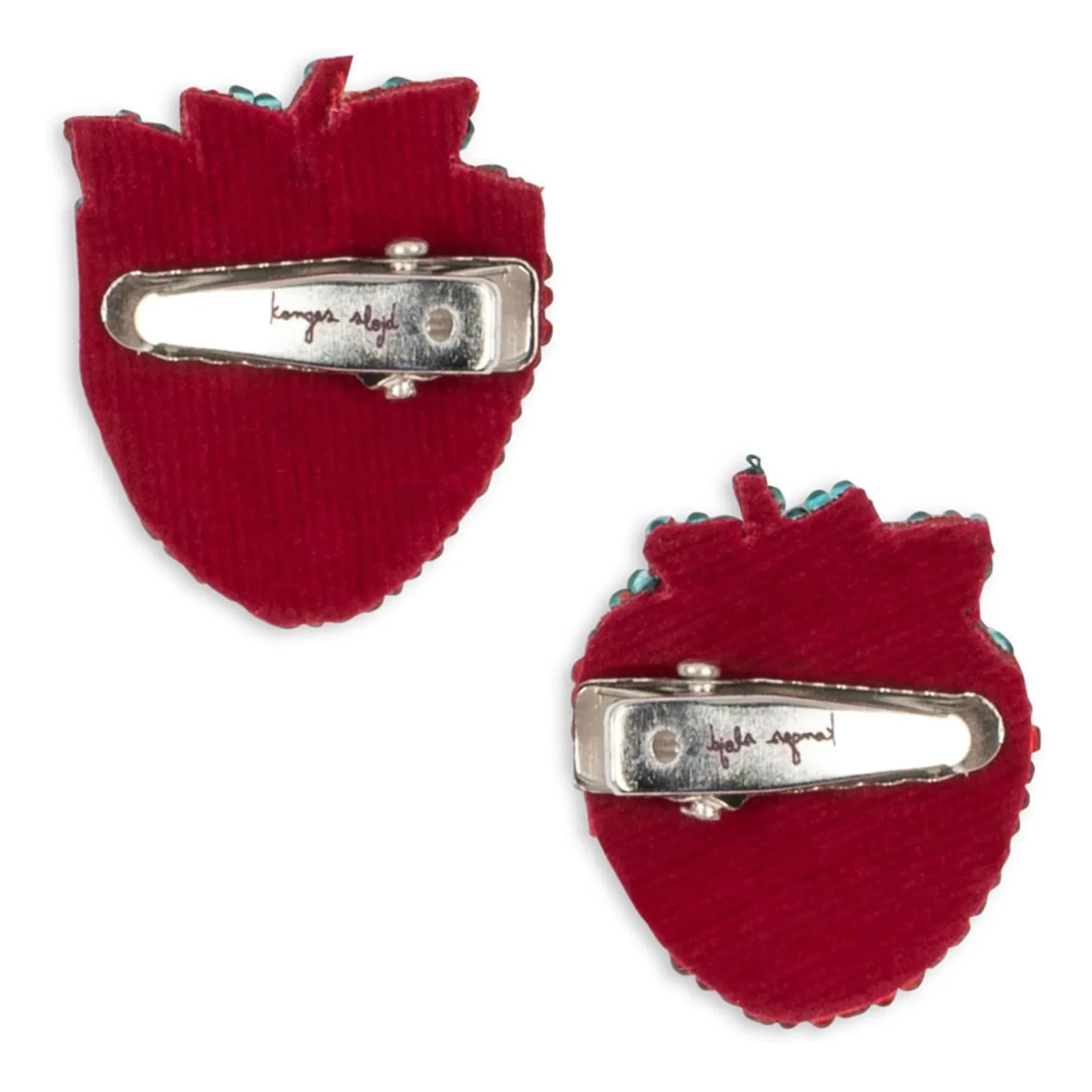 Konges Sløjd - Set of 2 Strawberry Bars | Red
