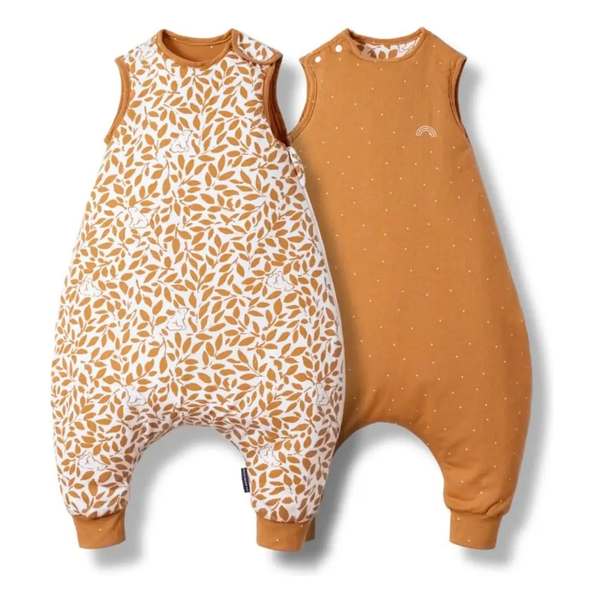 Les Petites Billes - Ourson multi-season reversible sleeping bag with feet | Camel
