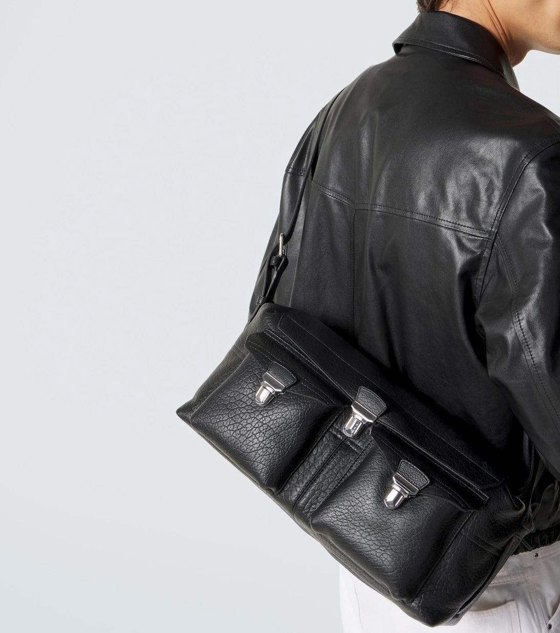 Lemaire - Soft Gear leather shoulder bag