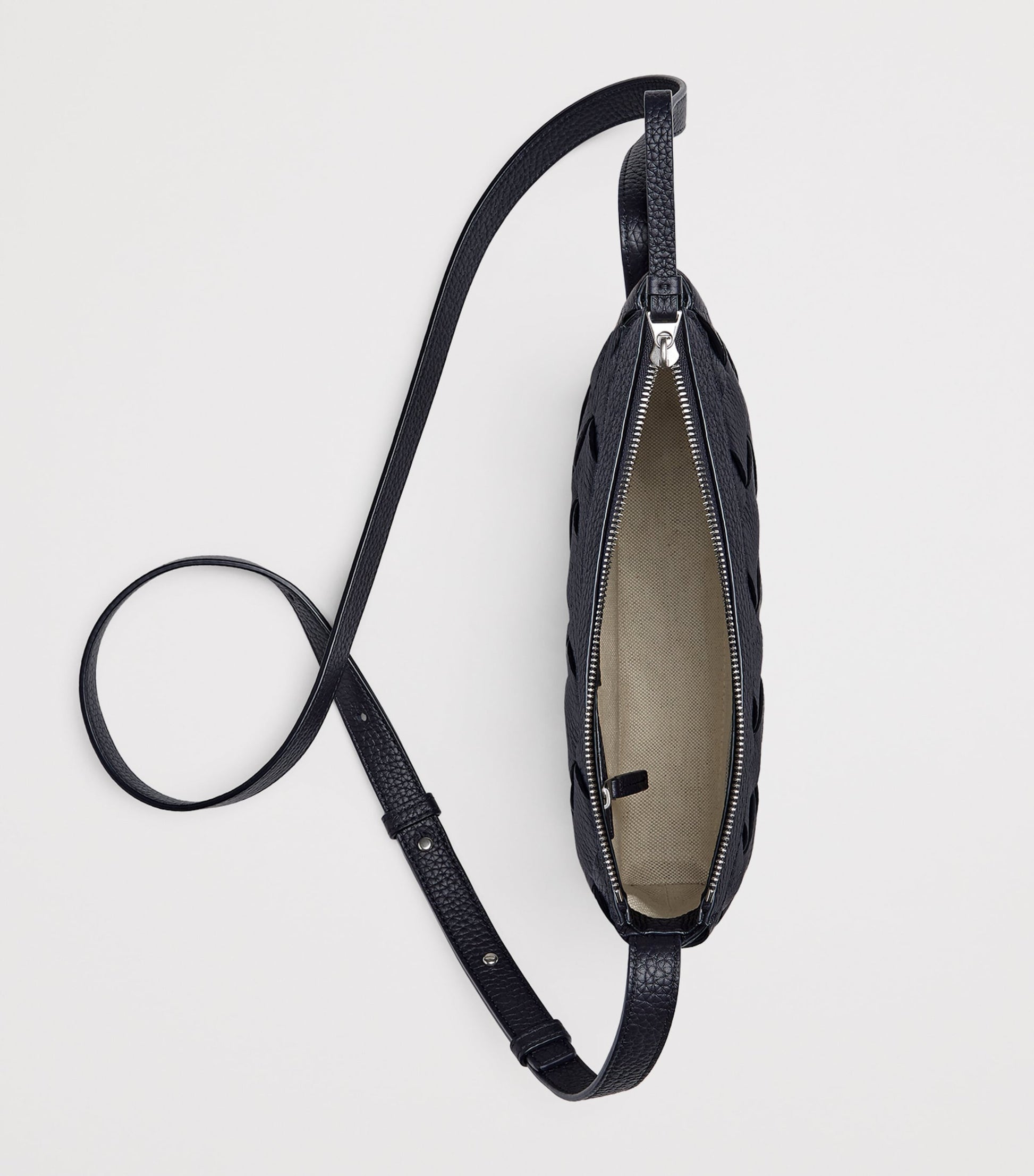 Bottega Veneta Leather Diago Cross-Body Bag