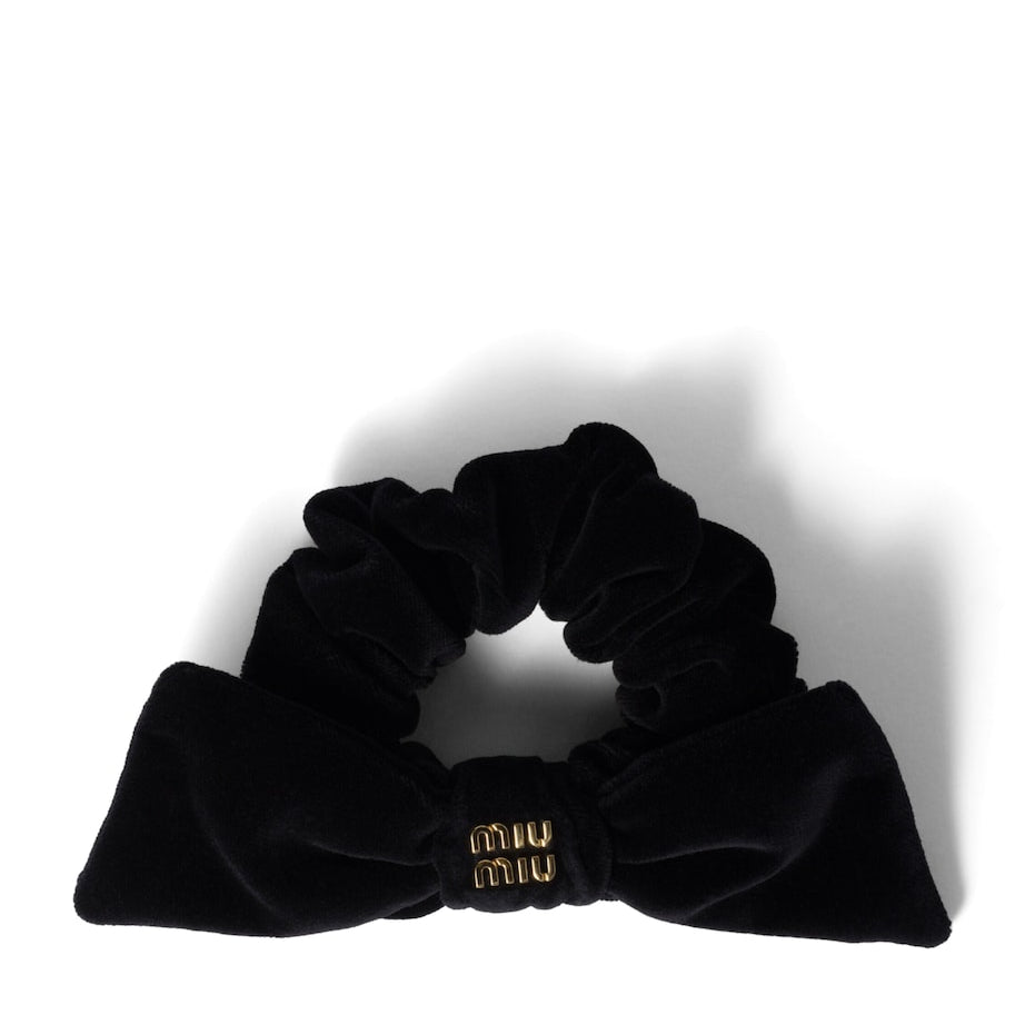 Black Velvet Scrunchie