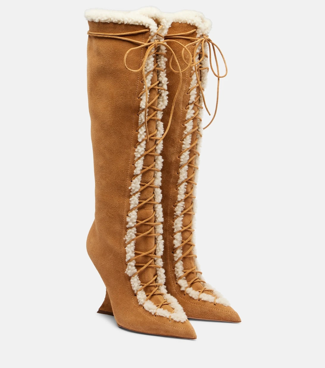 Paris Texas - Nina 105 suede knee-high boots