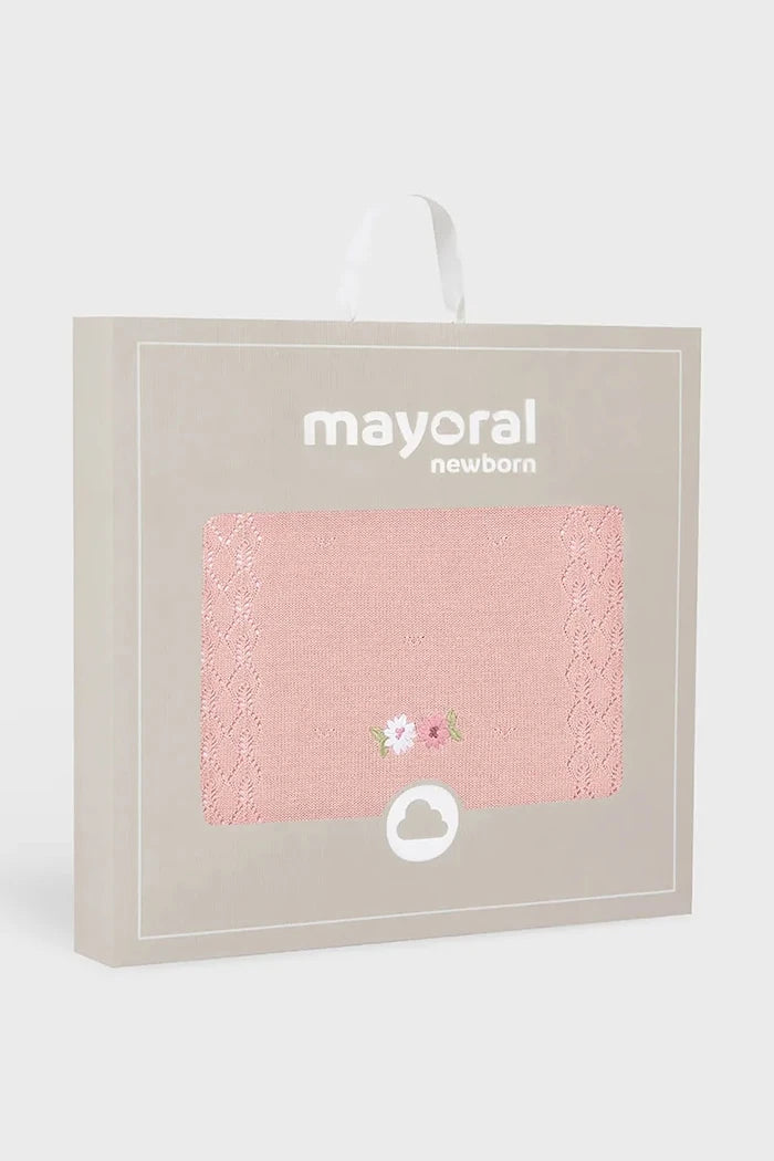 Mayoral Newborn pamuklu bebek battaniyesi