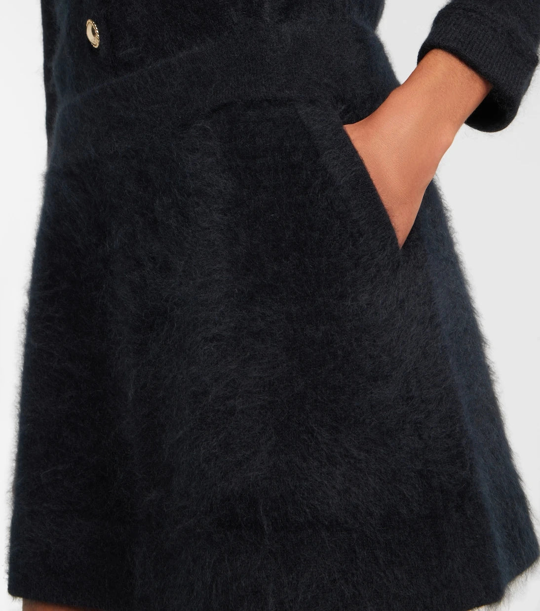 Dorothee Schumacher - Fluffy Statement wool-blend miniskirt