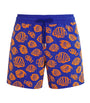 Fish Print Moorea Swim Shorts