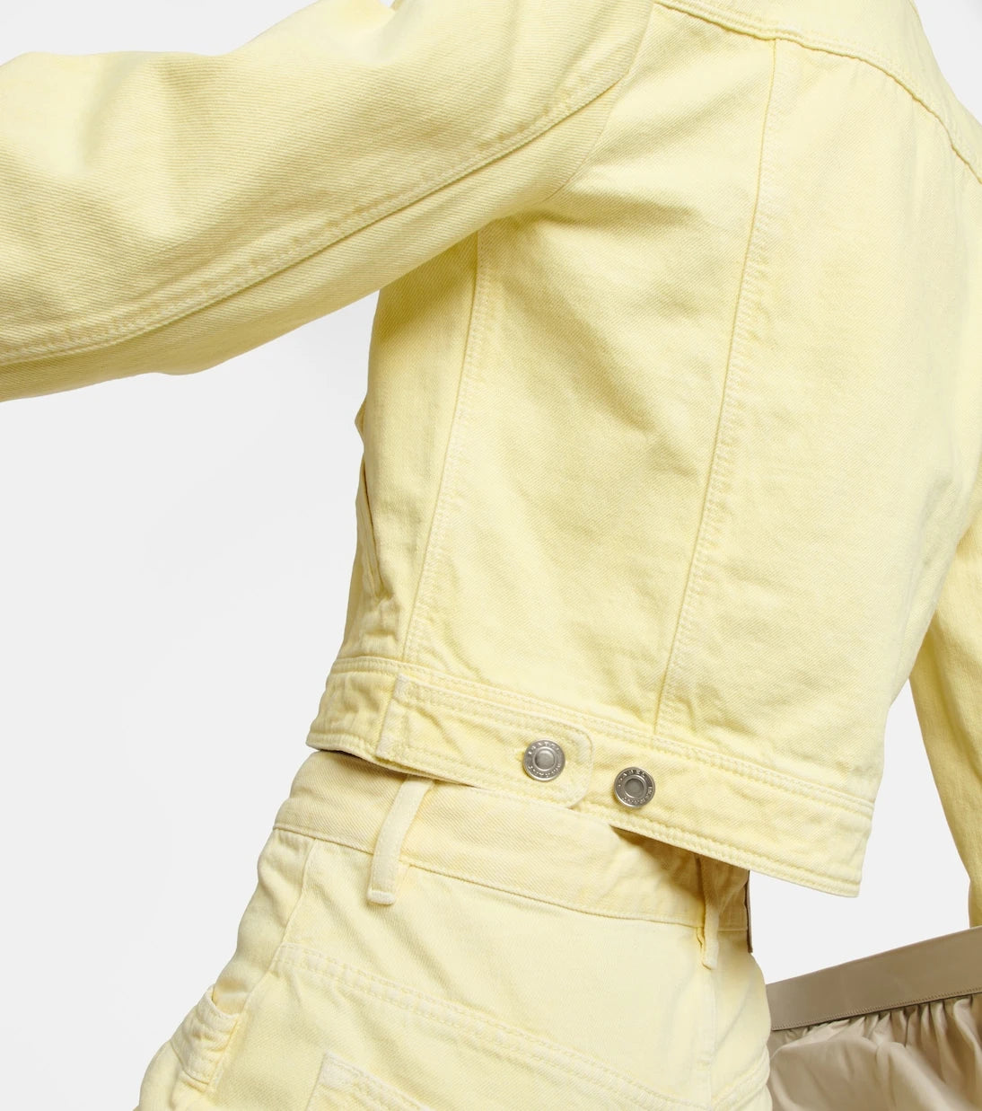 Isabel Marant - Valene cropped denim jacket