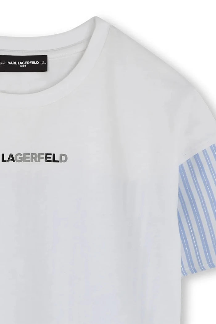 Karl Lagerfeld Çocuk Pamuklu Tişört