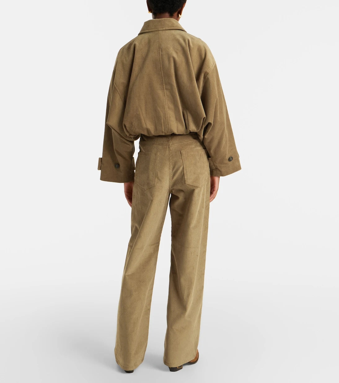 Róhe - Cotton corduroy wide-leg pants