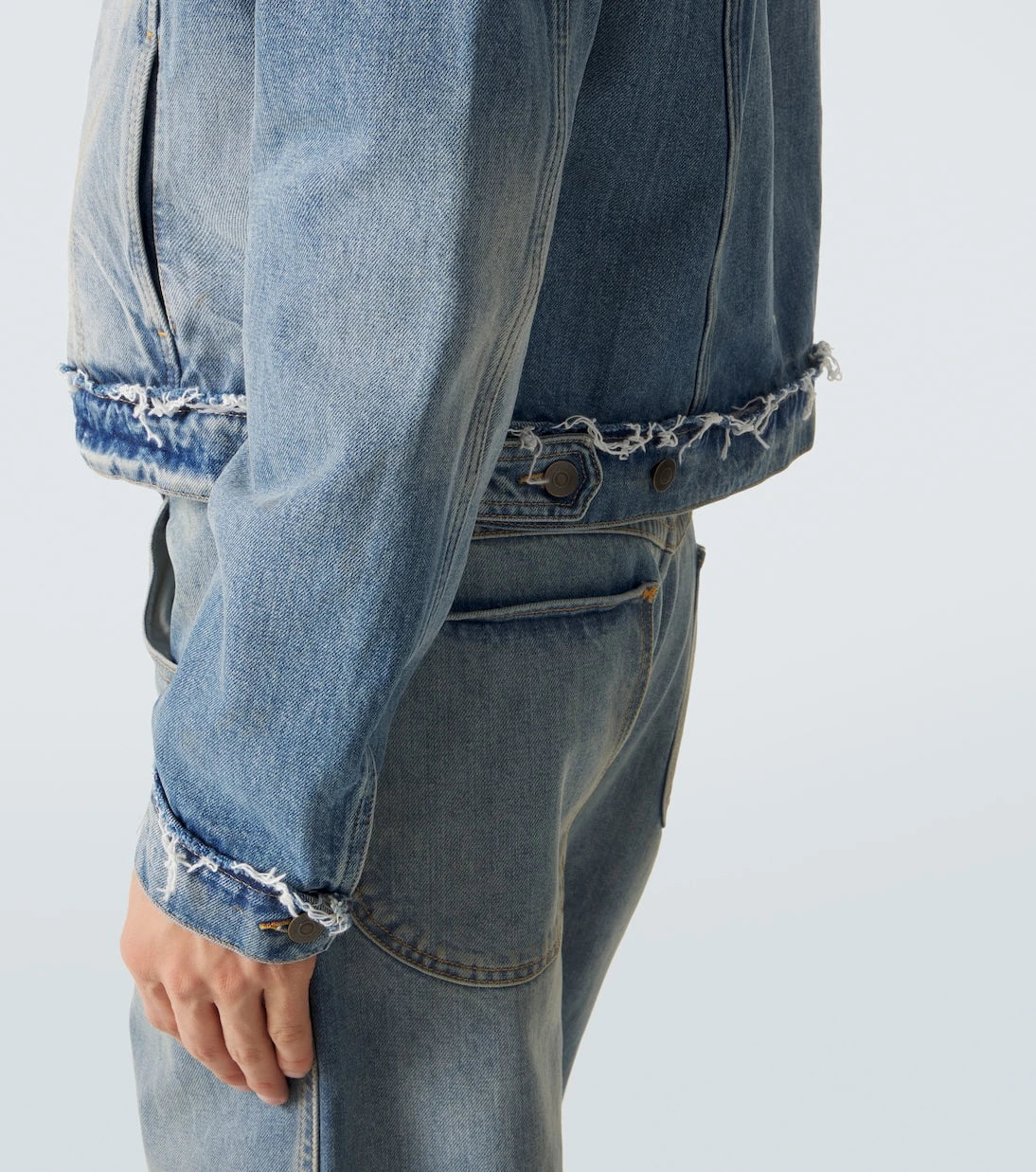 Maison Margiela - Distressed denim jacket