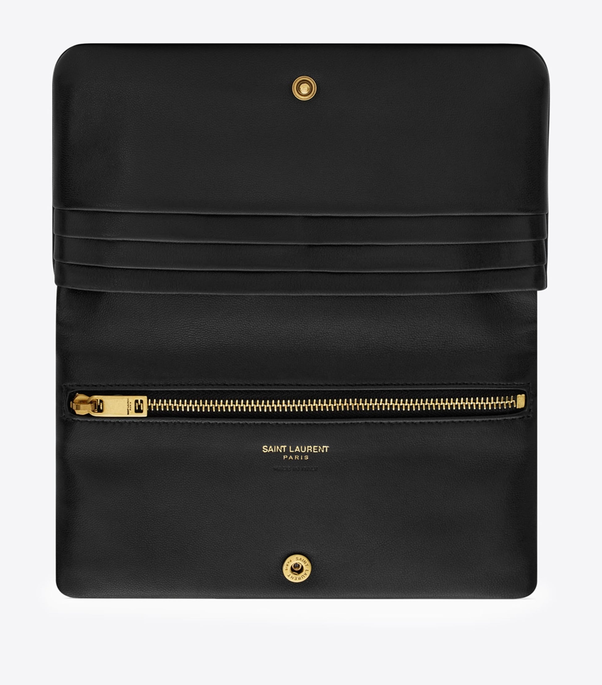 Black Leather Calypso Purse