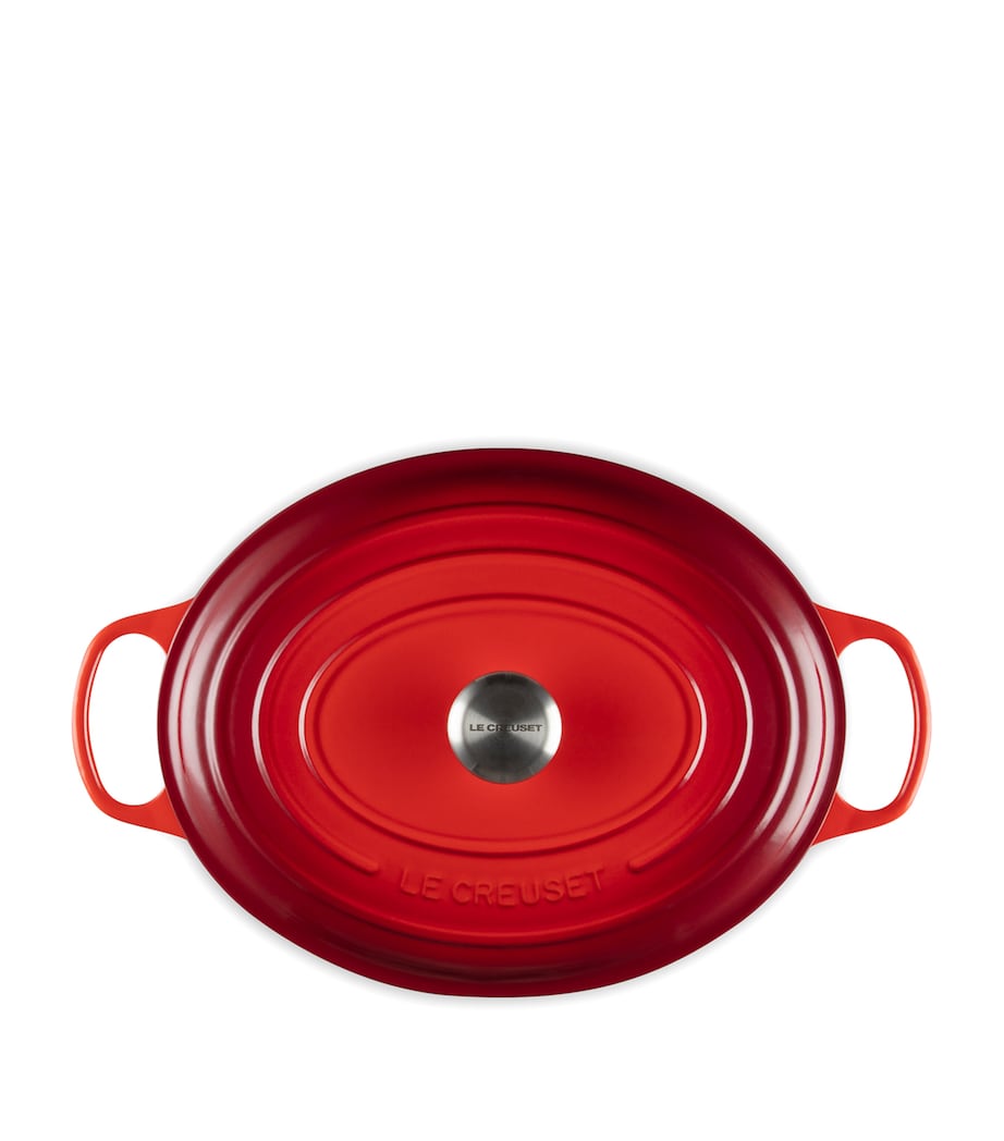 Cast Iron Oval Casserole Dish (35cm)