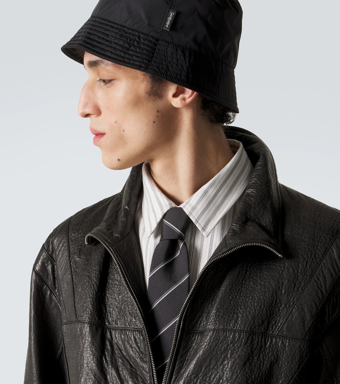 Saint Laurent - Logo bucket hat