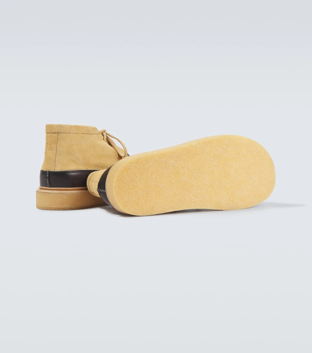 Marni - Leather and suede desert boots