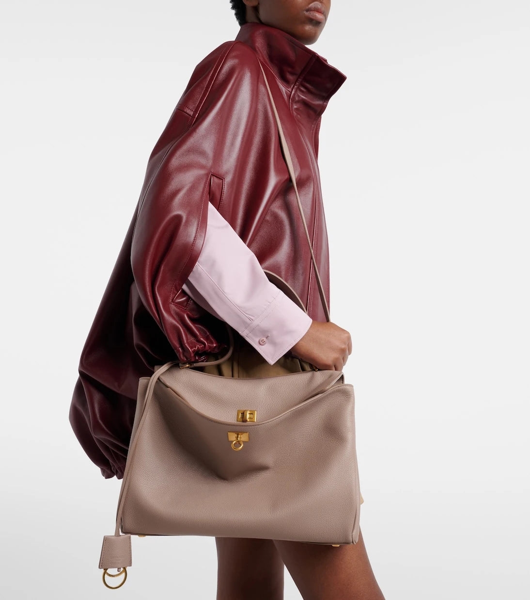 Balenciaga - Rodeo Medium leather tote bag