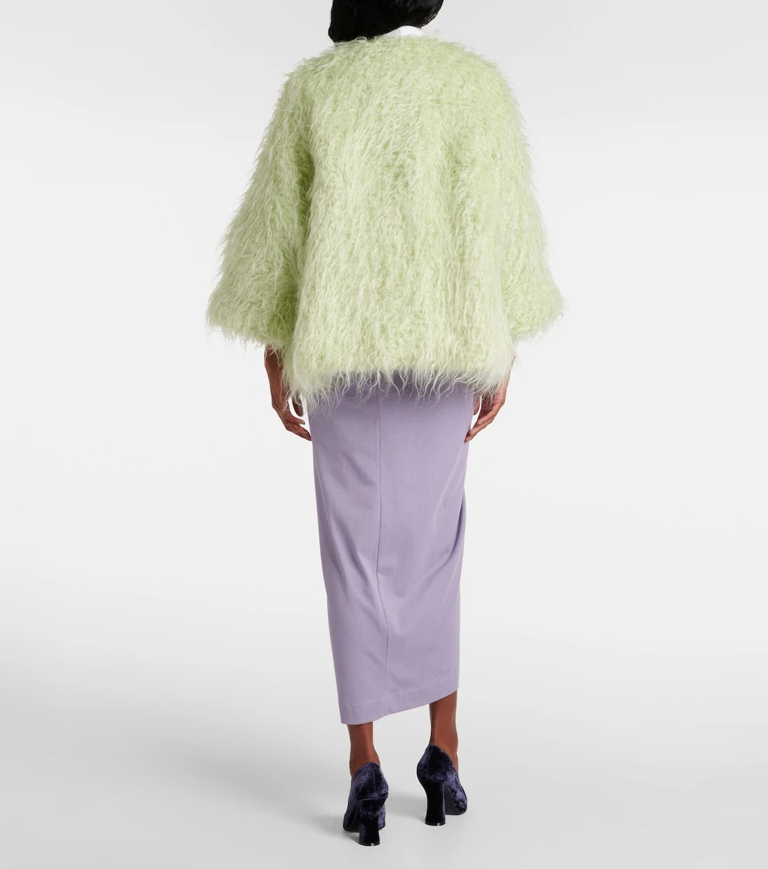 Dries Van Noten - Faux shearling jacket