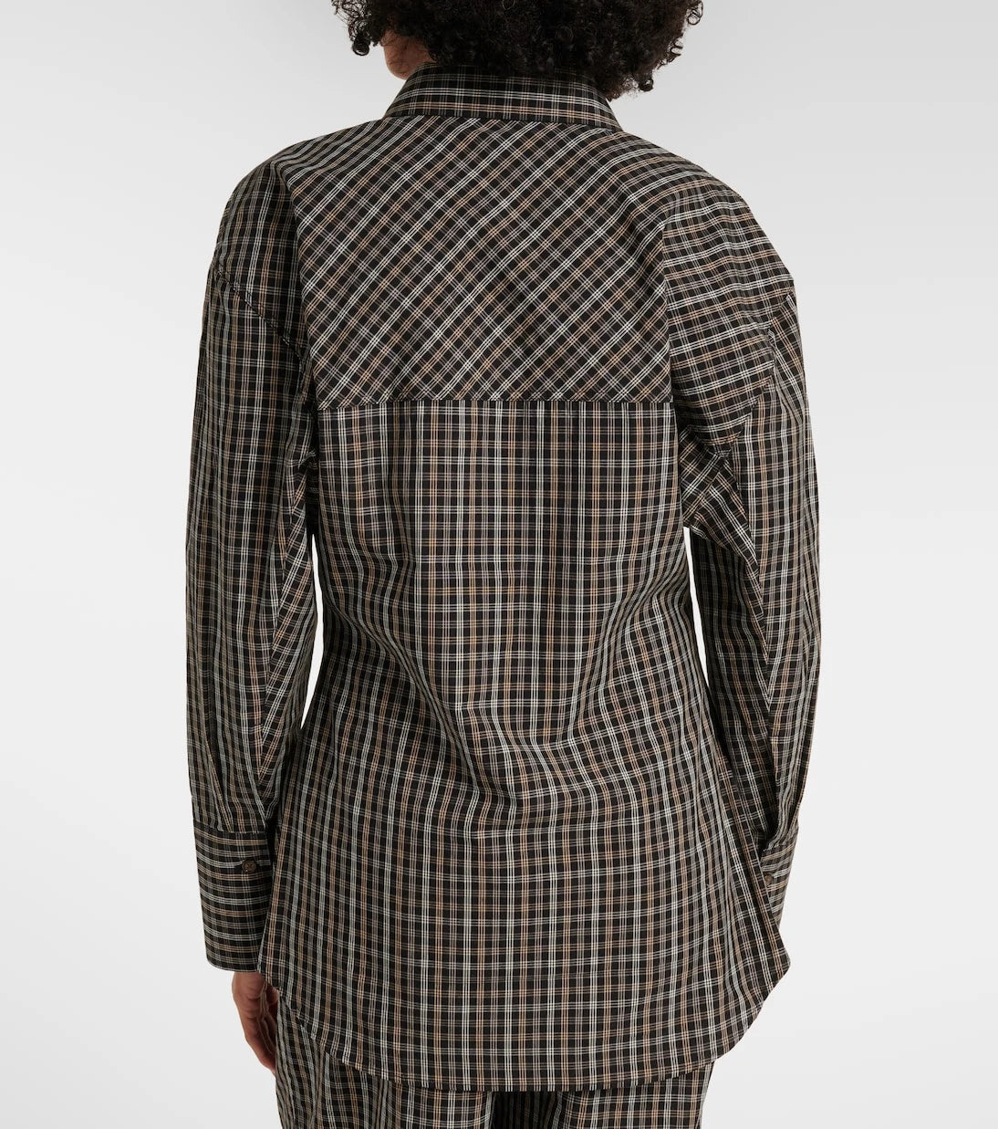 Róhe - Checked cotton shirt