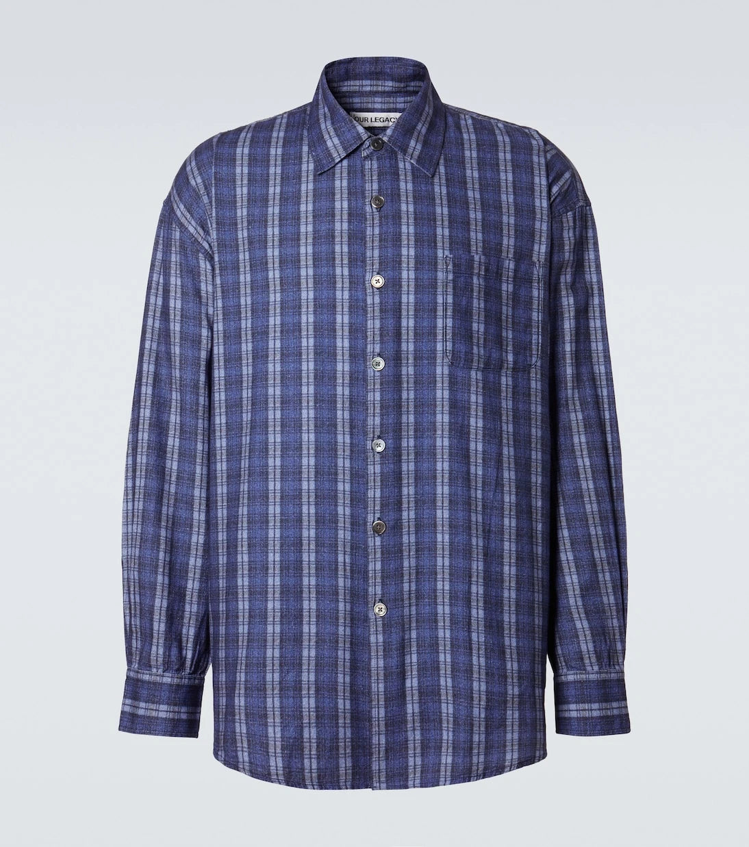 Our Legacy - Borrowed checked cotton shirt